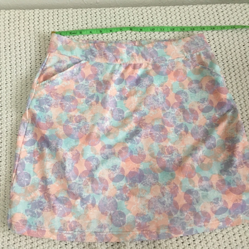 PETER MILLAN TENNIS PICKLEBALL SKORT PASTEL COLORS SIZE MEDIUM